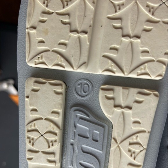 Floaters Posh Gray EVA Loafers size 10 men - Picture 7 of 7